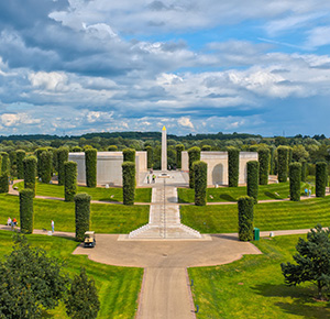 The Armed Forces Memorial at the National Memorial Arboretum, Staffordshire